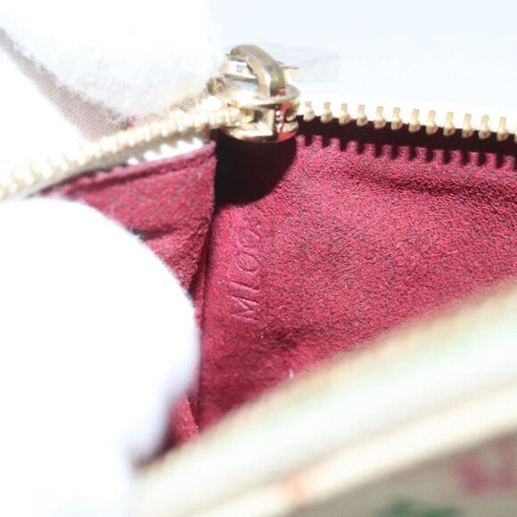 LOUIS VUITTON Monogram Multicolor Pochette GM Pouch White - Picture 16 of 16